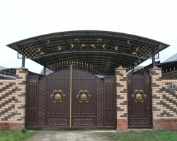 кованые ворота Темрюк Краснодарский край